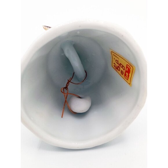 Bell Seashell Owl Googly Eyes Ceramic Vintage Art 4 In Gift Corp Nautical Decor - Picture 14 of 16